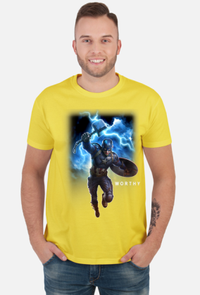 Marvel Avengers Endgame Captain America Worthy Action