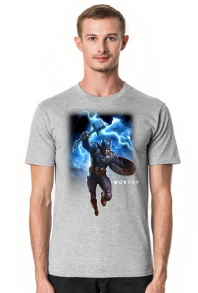 Marvel Avengers Endgame Captain America Worthy Action