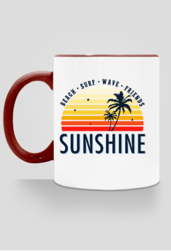 Kubek z kolorowym uchem Sunshine
