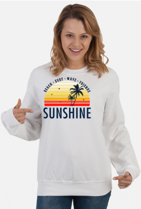Bluza z nadrukiem Sunshine