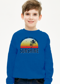 Bluza dziecieca z nadrukiem Sunshine