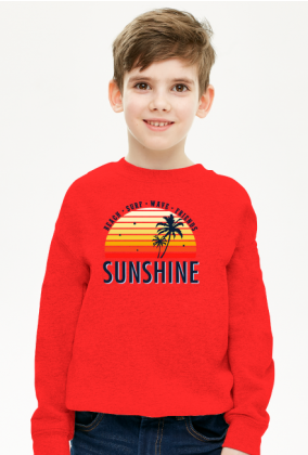 Bluza dziecieca z nadrukiem Sunshine