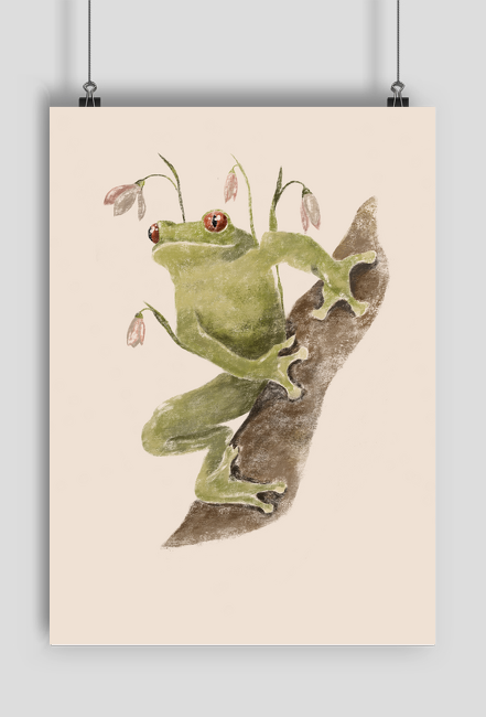 Plakat Frog