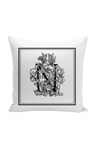 Poduszka z literą N