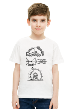 Koszulka z maszynami balistycznymi