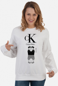 Calvin Klein oryginalna bluza dla fanki Jung Kooka, który współpracuje z marką Calvin Klein