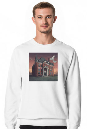 NIETOPERZE PRZY OPUSZCZONYM BUDYNKU BLUZA