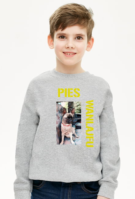 Bluza dziecięca pies wanlajfu