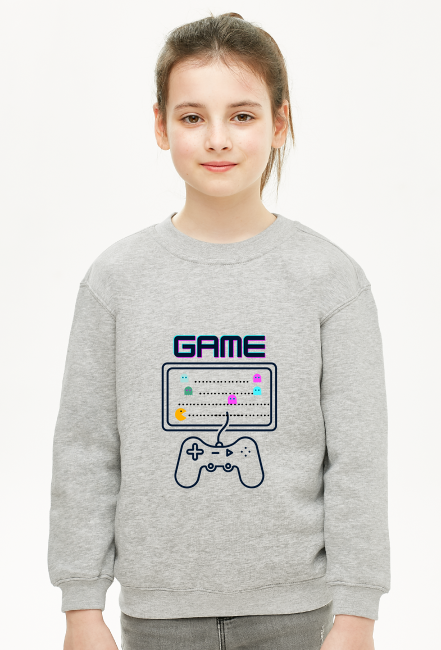 Szara bluza Game