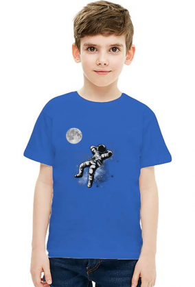 Koszulka dziecięca unisex - Odpoczywający Kosmo\Astro, wer. 2 (różne kolory)