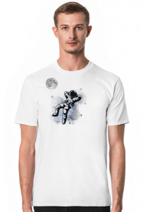 Koszulka męska Soft Style - Odpoczywający Kosmo/Astro, wer. 2 (różne kolory)
