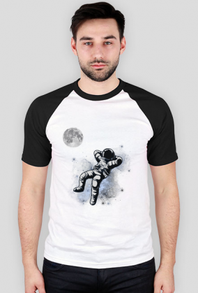 Koszulka męska, baseball - Odpoczywający Kosmo/Astro, wer. 2 (różne kolory)