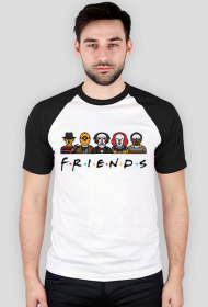 Koszulka FRIENDS czarne rękawki