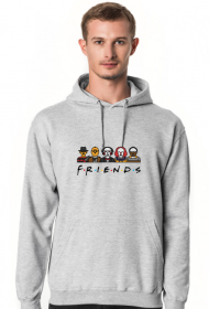 Bluza z kapturem FRIENDS horror