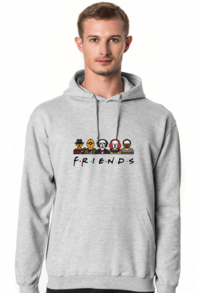 Bluza z kapturem FRIENDS horror