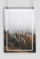 Autumn forrest - plakat A1