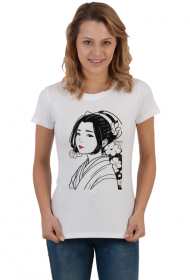 Koszulka damska - Japonka