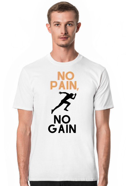 Koszulka męska No Pain No Gain