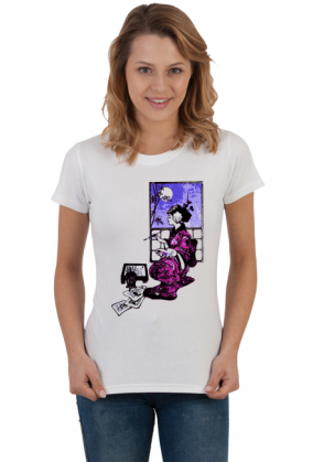 Koszulka damska - Japonka