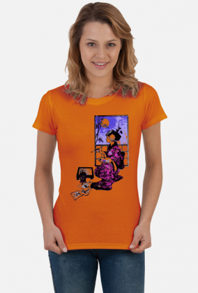 Koszulka damska - Japonka