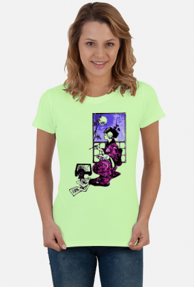 Koszulka damska - Japonka