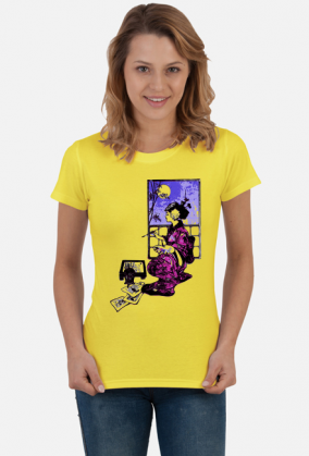 Koszulka damska - Japonka