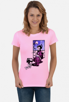 Koszulka damska - Japonka