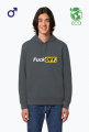 BLUZA FUCK OFF BIAŁY NAPIS