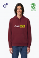 BLUZA FUCK OFF BIAŁY NAPIS