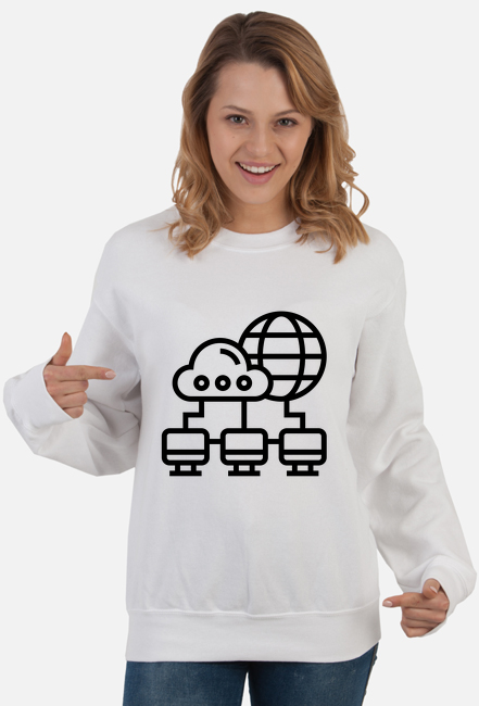 Bluza damska długi rękaw