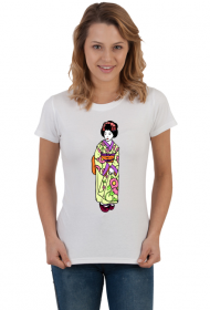 Koszulka damska - Japonka