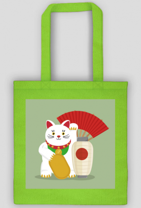 Torba z kotkiem na szczęście