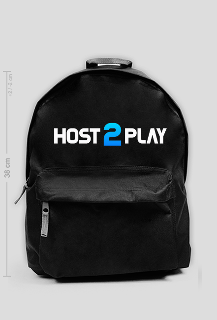Mały Plecak Cyfrowy host2play - Czarny