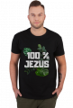koszulka 100% Jezus - natura