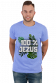 koszulka 100% Jezus - natura