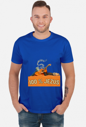 koszulka Odpoczywam 100 % Jezus