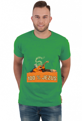 koszulka Odpoczywam 100 % Jezus