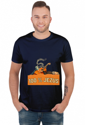 koszulka Odpoczywam 100 % Jezus