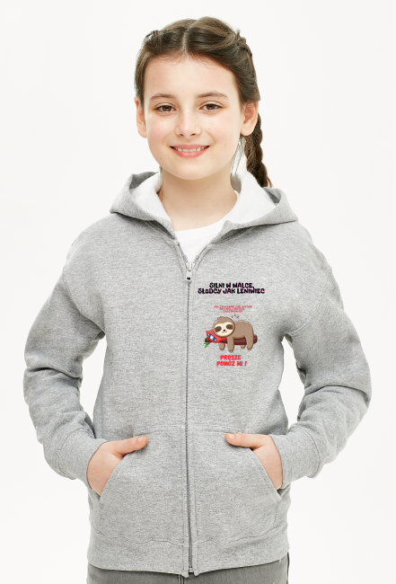 Rozpinana bluza z kapturem Cukiereczki, Dla cukrzyków, Cukrzyca, Cute World