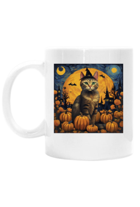 Kubek Halloween van Gogh