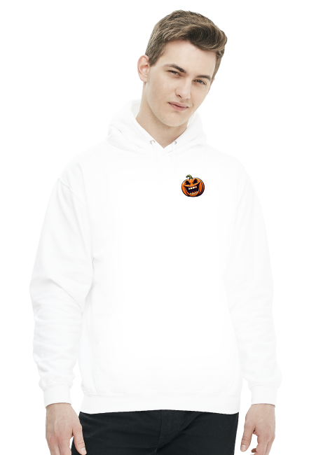 Bluza z kapturem 'Bad Pumpkin" - Grimkin (Biel)