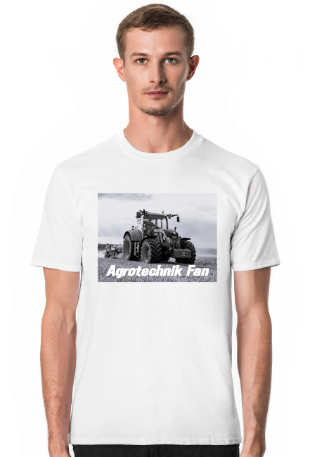 Koszulka z nadrukiem traktoru