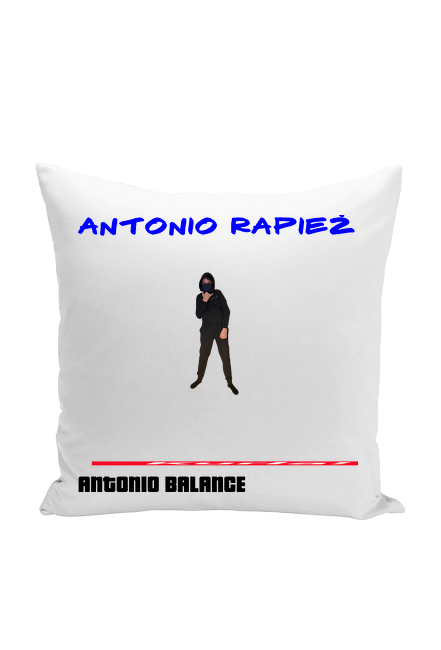 Poduszka Antonio Rapież + zdjęcie