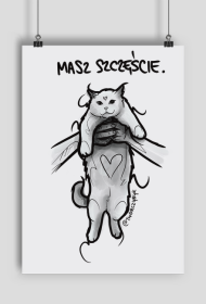 Koci plakat masz częście