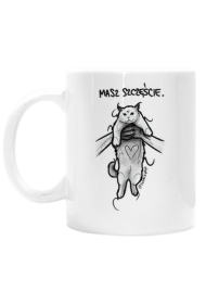 Koci kubek masz szczęście