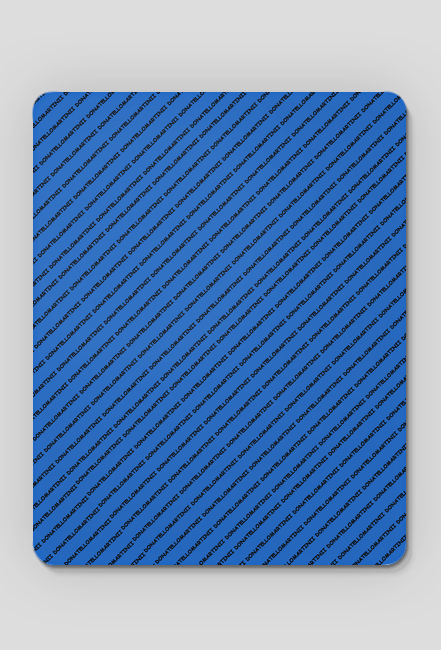 Podkładka pod myszke DonatelloMartinii niebieska