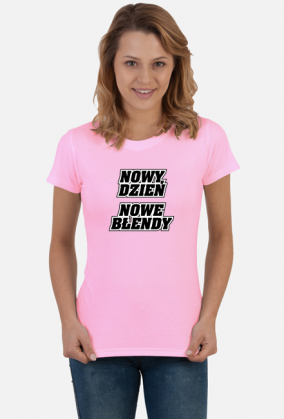 Nowe błendy (koszulka damska) cg