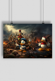 plakat - donald duck