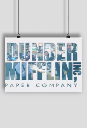 The office Biuro plakat