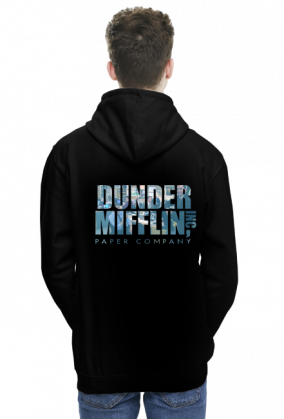 The office Biuro bluza z kapturem